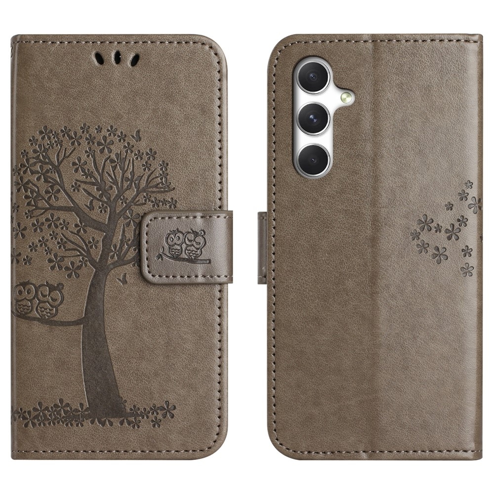 Tree knižkové púzdro na Samsung Galaxy A27 - šedé