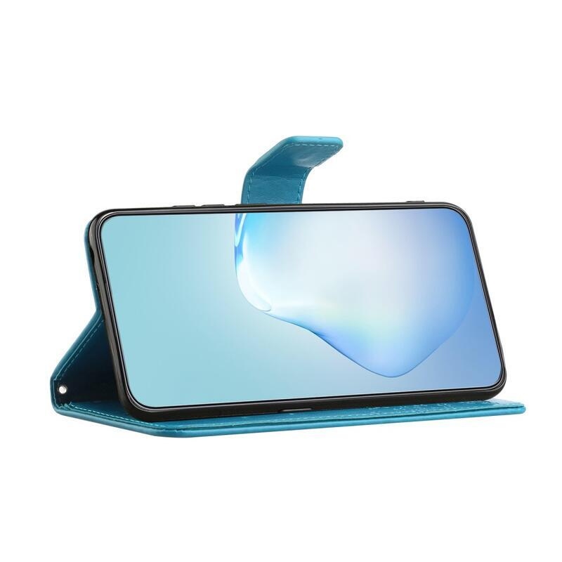 Tree knižkové púzdro na Samsung Galaxy A34 5G - modré