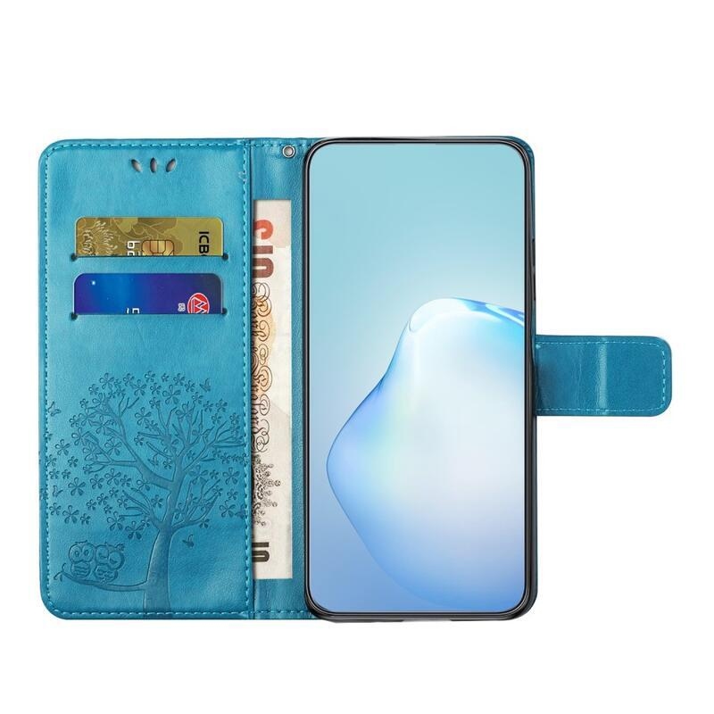 Tree knižkové púzdro na Samsung Galaxy A34 5G - modré