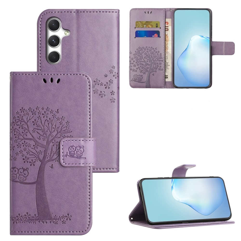 Tree knižkové puzdro na Samsung Galaxy S26 - svetlofialové