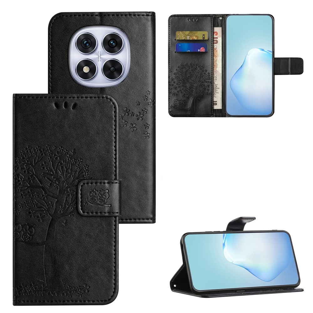 Tree knižkové púzdro na Xiaomi Redmi Note 15 Pro 5G - čierne