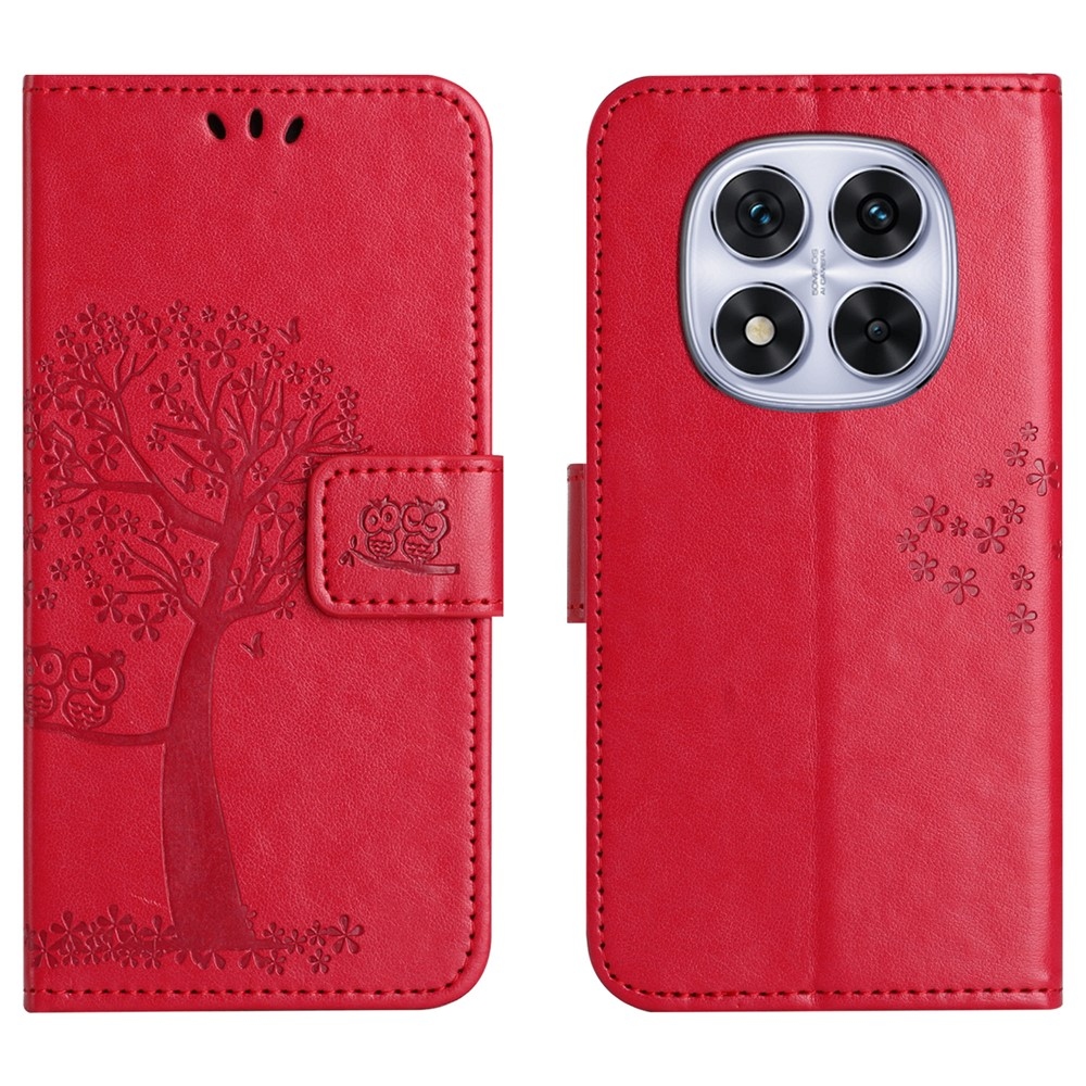 Tree knižkové puzdro na Xiaomi Redmi Note 15 Pro 5G - červené