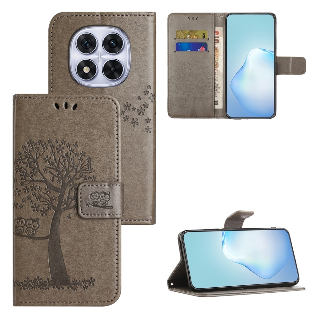 Tree knižkové púzdro na Xiaomi Redmi Note 15 Pro+ 5G - šedé