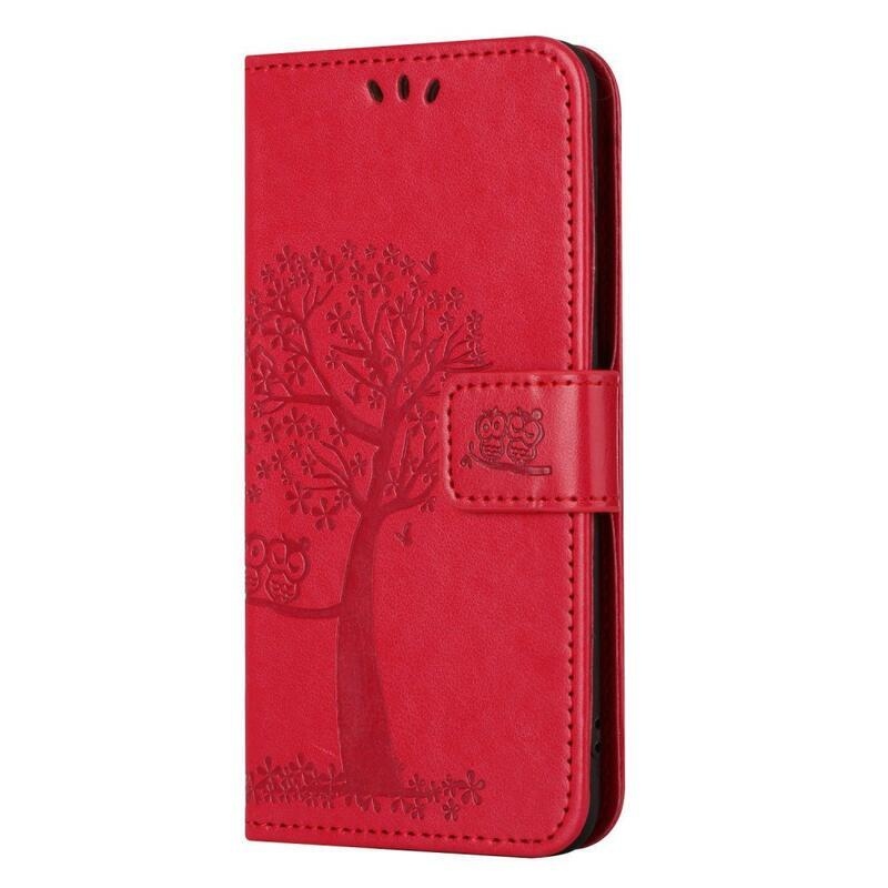 Tree peňaženkové púzdro na mobil Xiaomi Redmi A1+/A2+ - červené