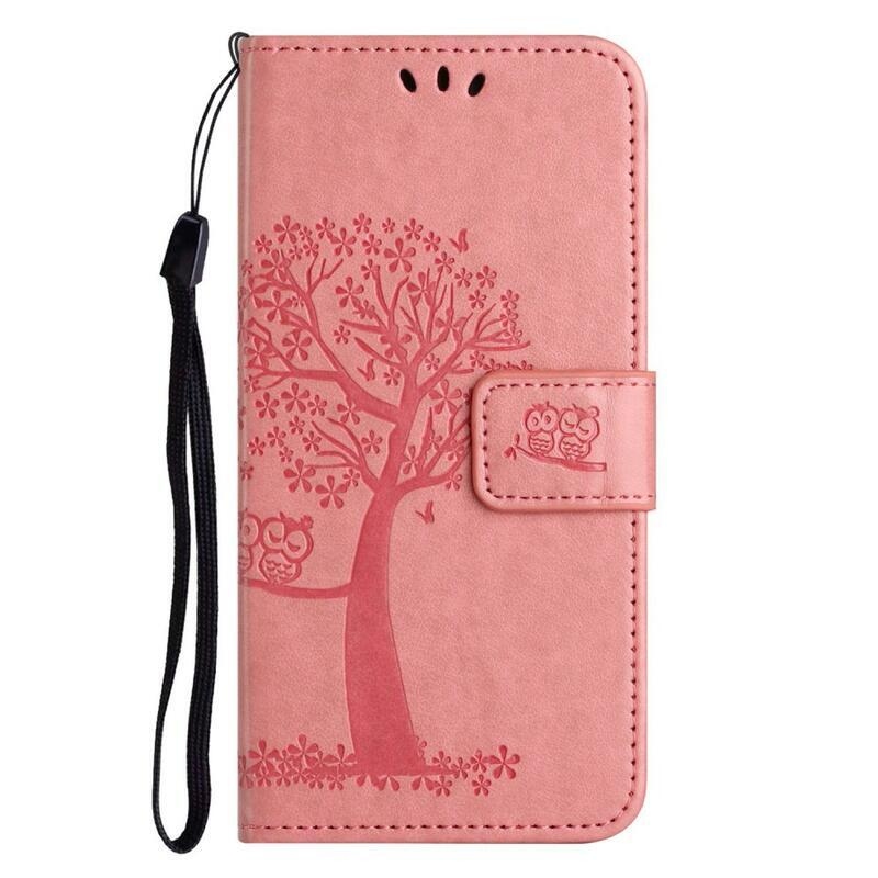 Tree peňaženkové púzdro na mobil Xiaomi Redmi A1+/A2+ - ružové