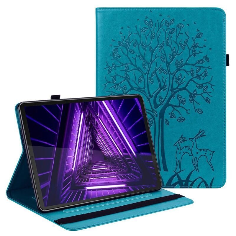 Tree polohovacie púzdro na tablet Lenovo Tab M10 Plus (3. Gen) - modré