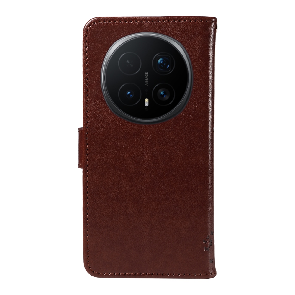 Trees knižkové puzdro na Honor Magic 8 Pro 5G - hnedé