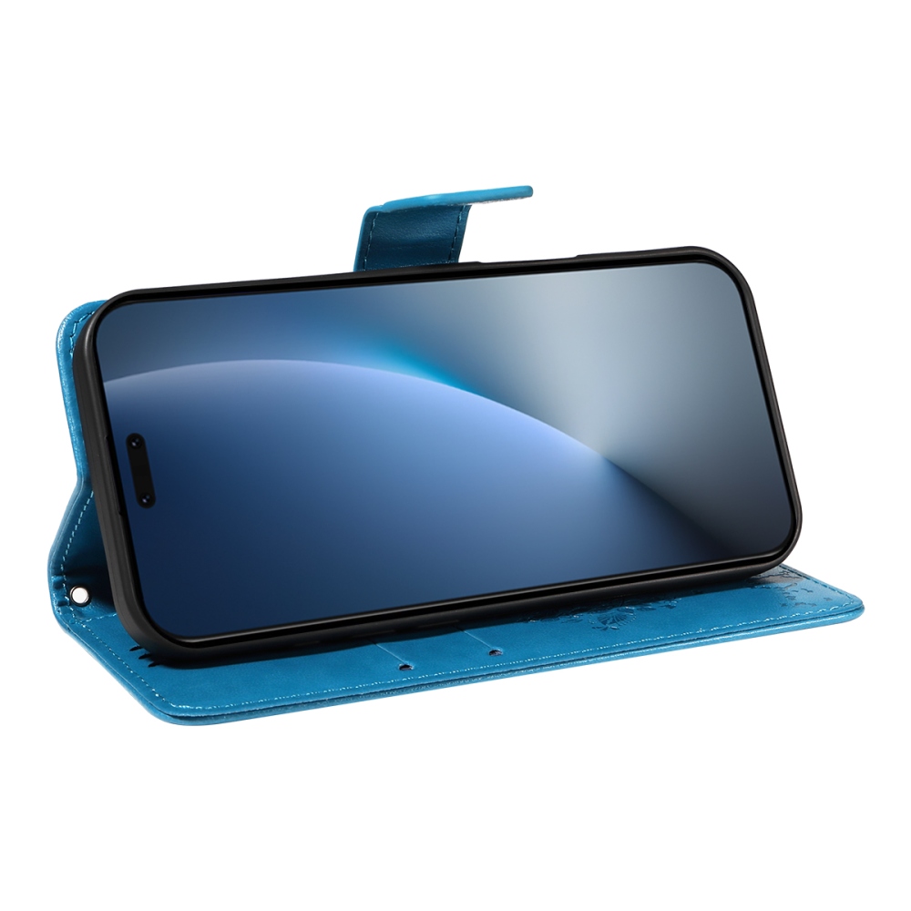 Trees knižkové puzdro na Honor Magic 8 Pro 5G - modré