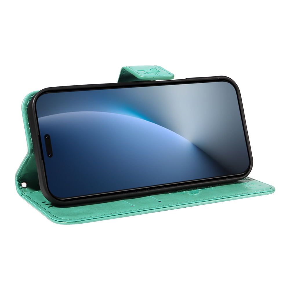 Trees knižkové puzdro na Honor Magic 8 Pro 5G - modrozelené