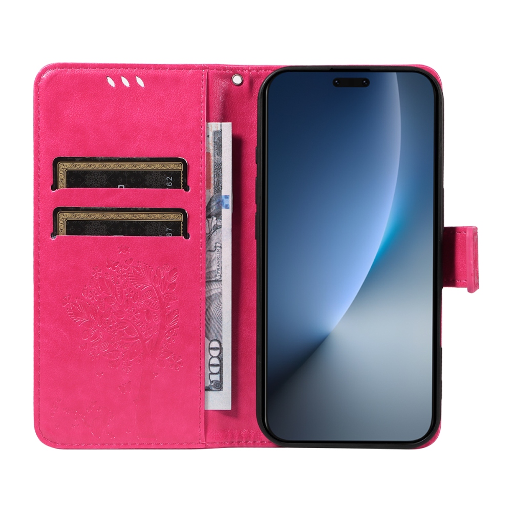 Trees knižkové puzdro na Honor Magic 8 Pro 5G - rose