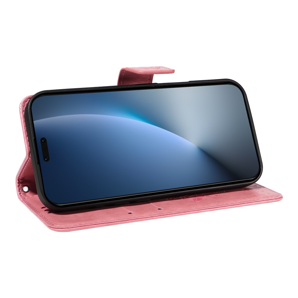 Trees knižkové puzdro na Honor Magic 8 Pro 5G - ružové