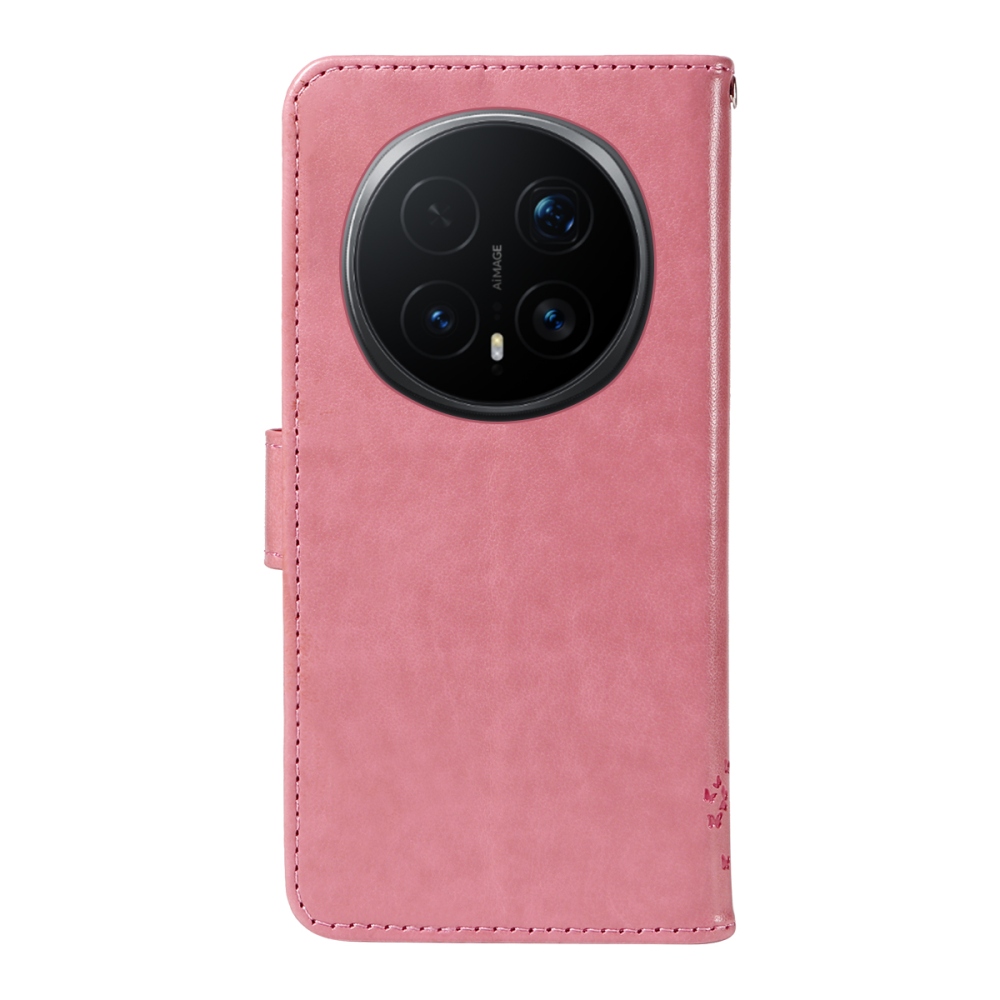 Trees knižkové puzdro na Honor Magic 8 Pro 5G - ružové