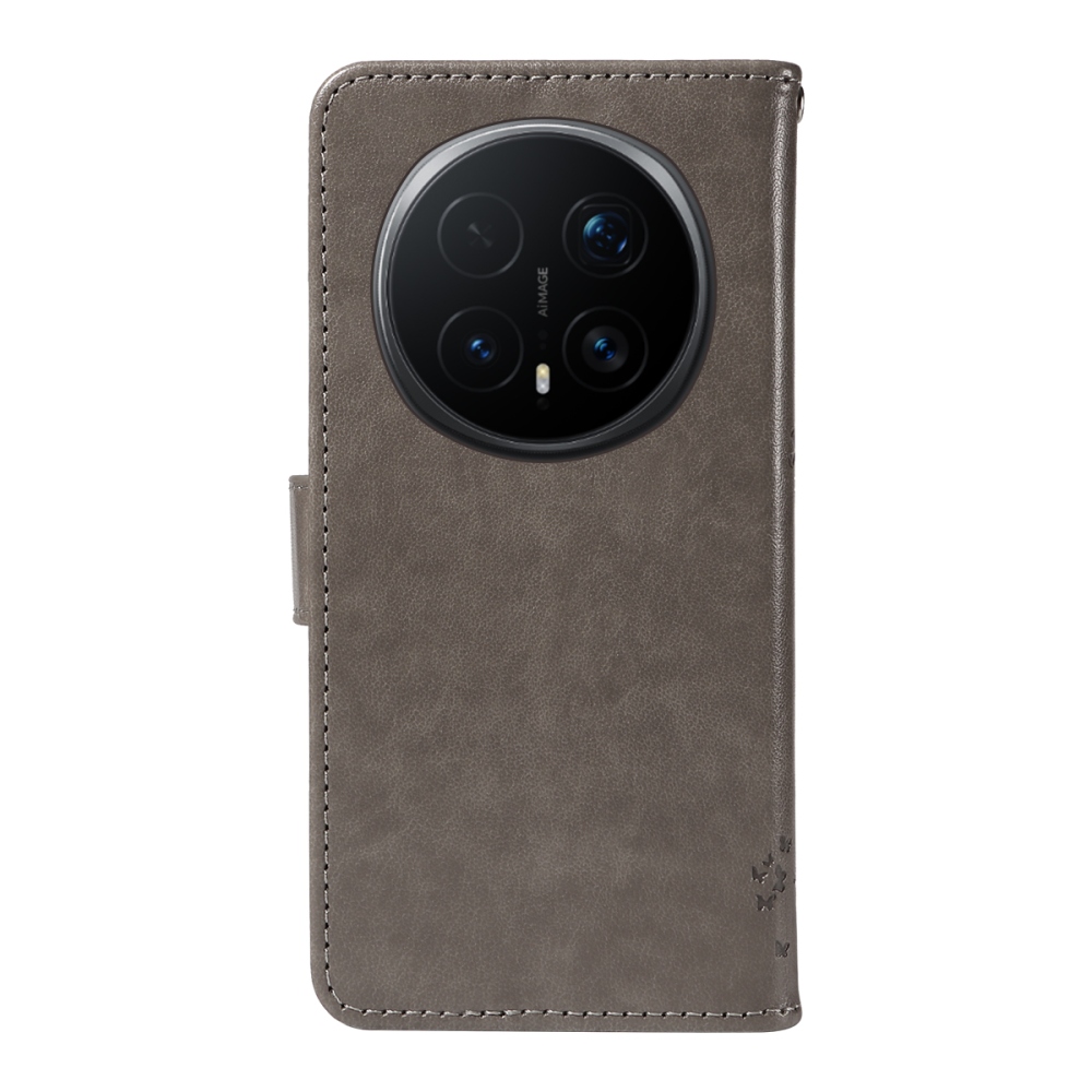 Trees knižkové puzdro na Honor Magic 8 Pro 5G - šedé