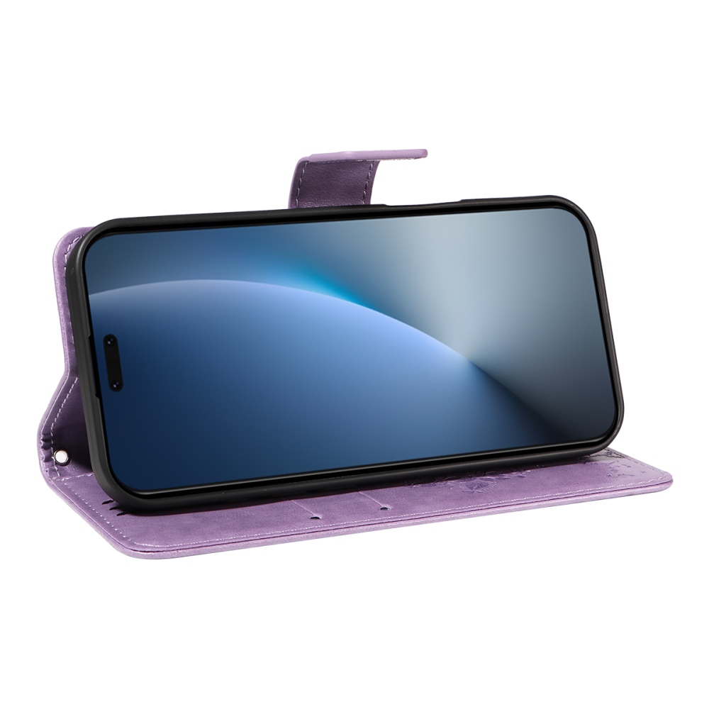 Trees knižkové puzdro na Honor Magic 8 Pro 5G - svetlofialové