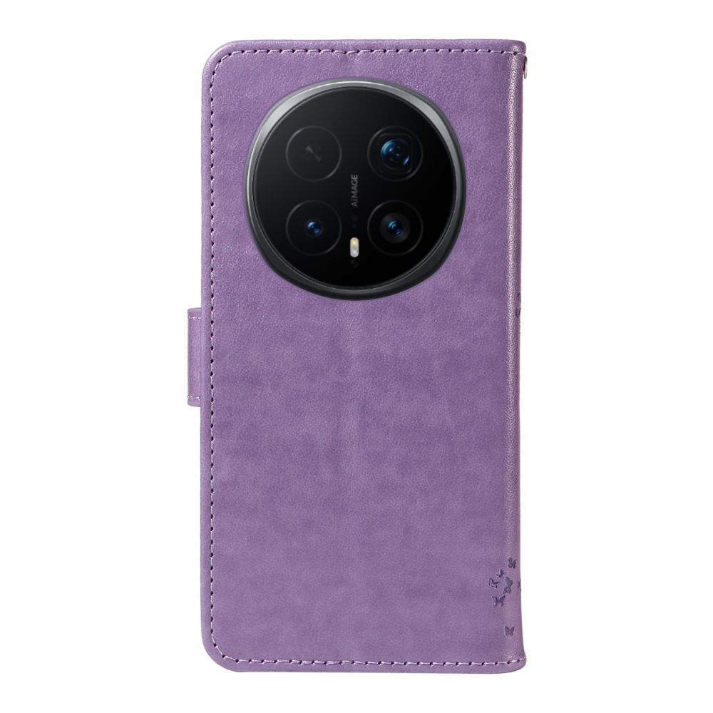 Trees knižkové puzdro na Honor Magic 8 Pro 5G - svetlofialové