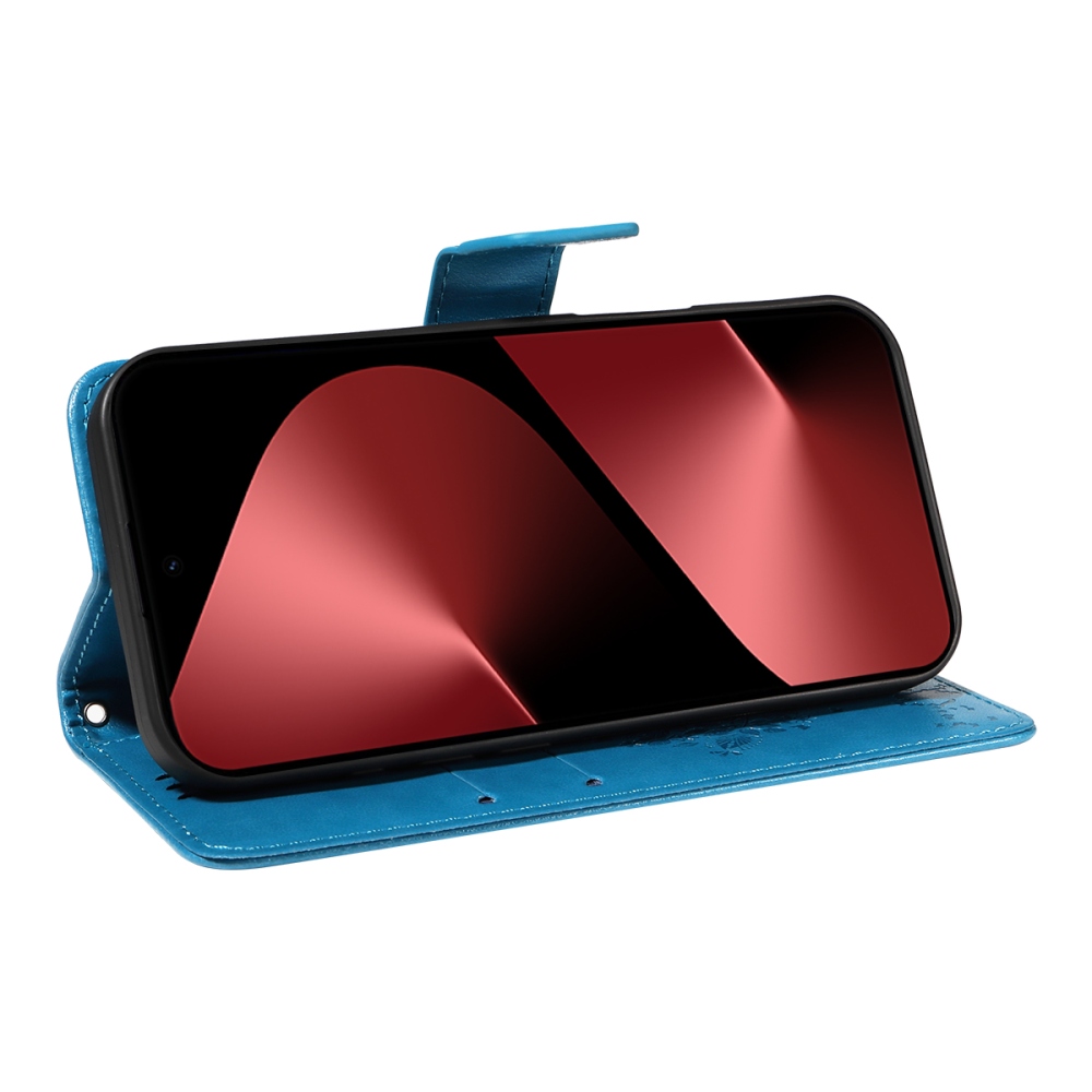 Trees knižkové puzdro na Huawei Pura 80 Pro - modré