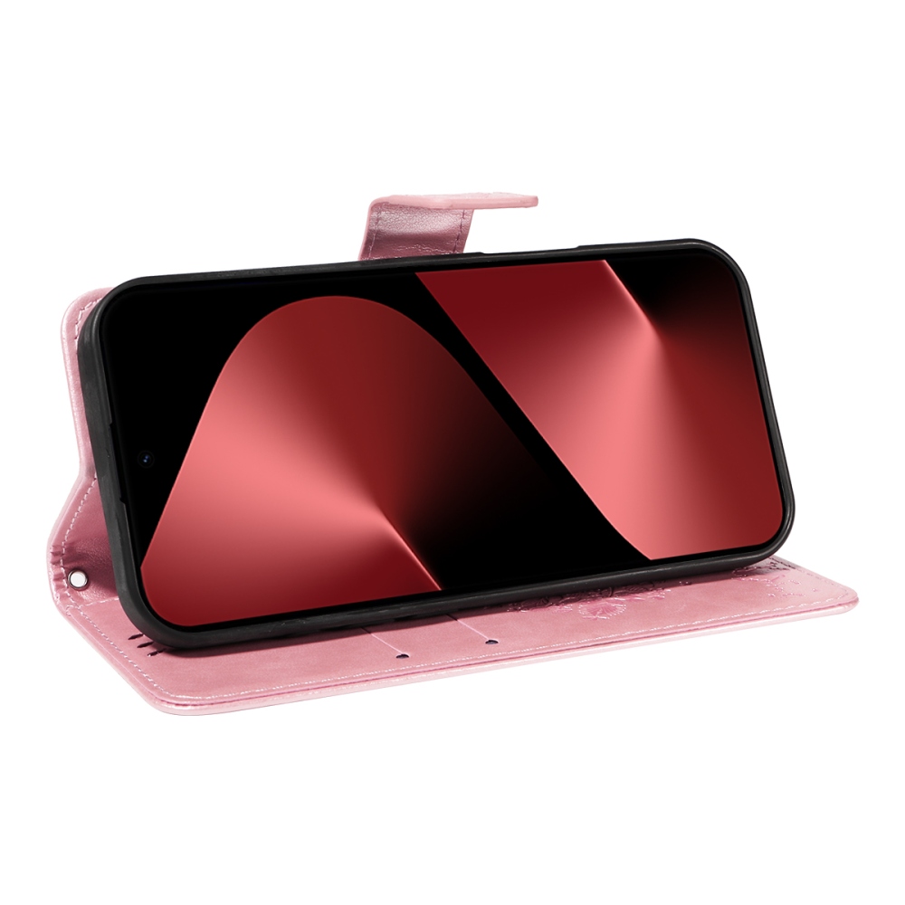 Trees knižkové puzdro na Huawei Pura 80 Pro - ružovozlaté