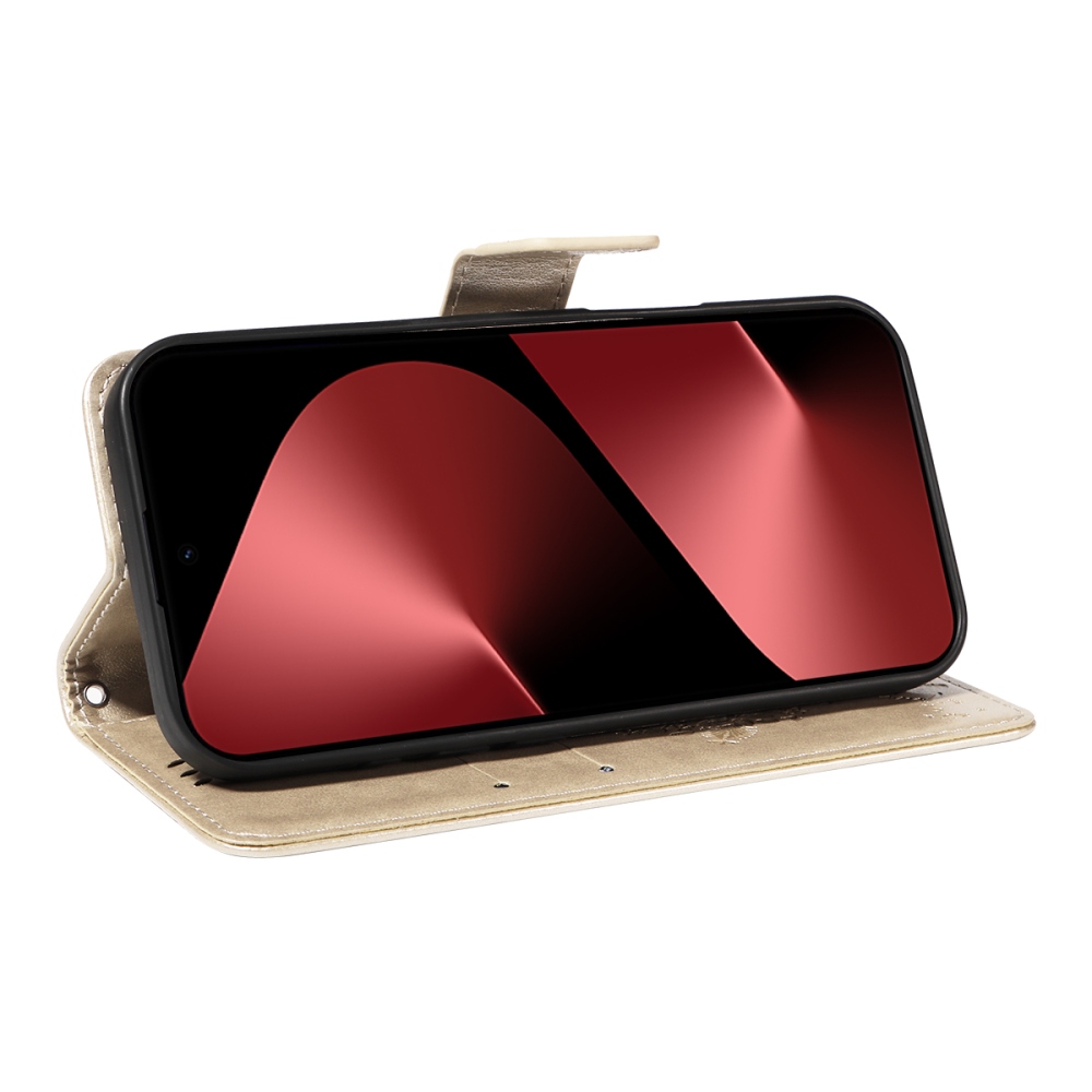 Trees knižkové puzdro na Huawei Pura 80 Pro - zlaté