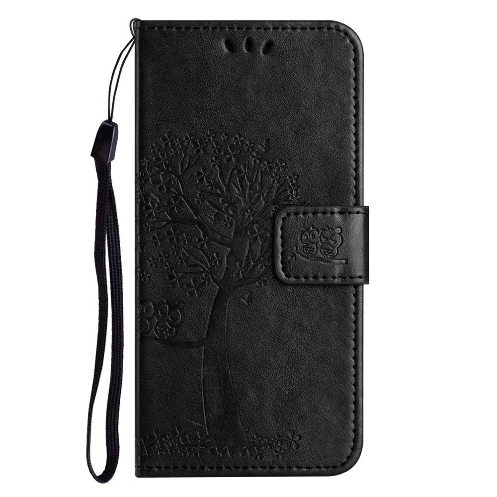 Trees knižkové púzdro na Motorola Moto G86 5G/G86 Power 5G - čierne