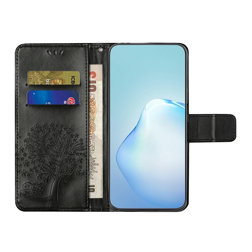Trees knižkové púzdro na Motorola Moto G86 5G/G86 Power 5G - čierne