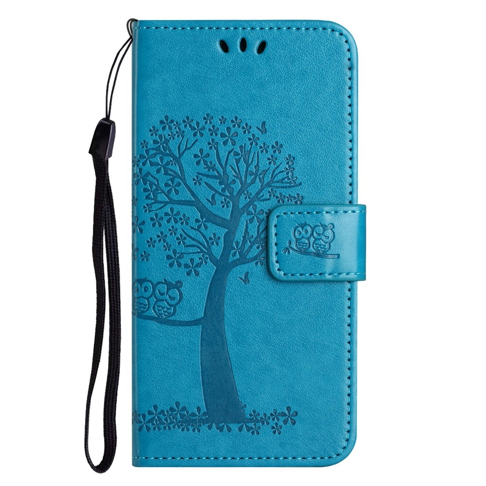 Trees knižkové púzdro na Motorola Moto G86 5G/G86 Power 5G - modré