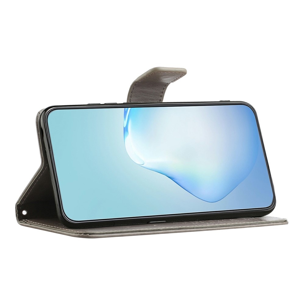 Trees knižkové púzdro na Motorola Moto G86 5G/G86 Power 5G - šedé