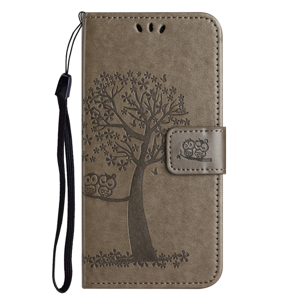 Trees knižkové púzdro na Motorola Moto G86 5G/G86 Power 5G - šedé