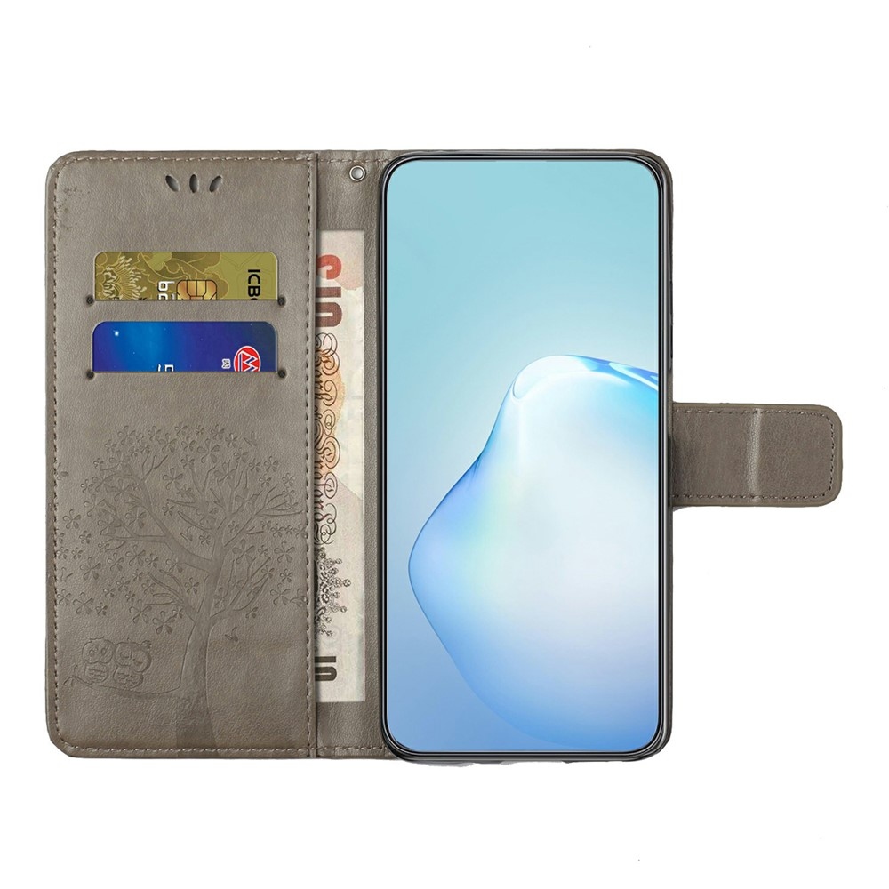 Trees knižkové púzdro na Motorola Moto G86 5G/G86 Power 5G - šedé