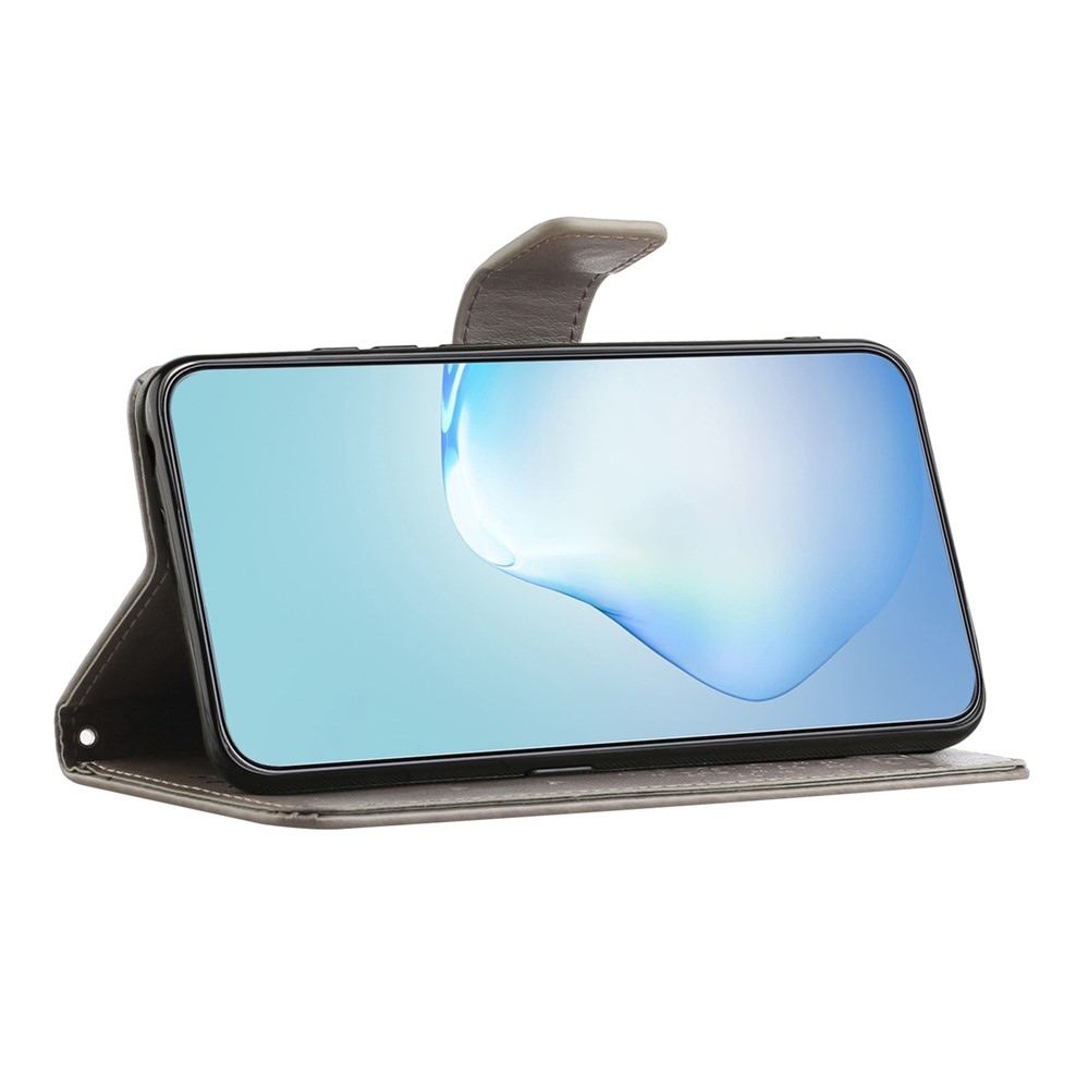 Trees knižkové púzdro na Samsung Galaxy A37 5G - šedé