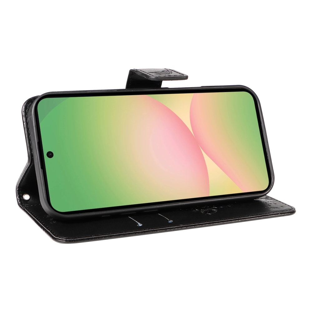 Trees knižkové púzdro na Samsung Galaxy A57 5G - čierne