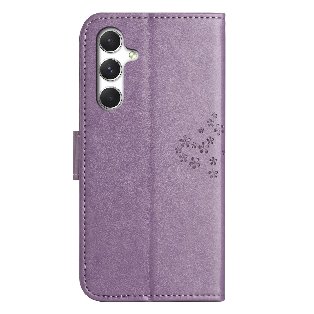 Tree knižkové púzdro na Samsung Galaxy A57 5G - svetlofialové