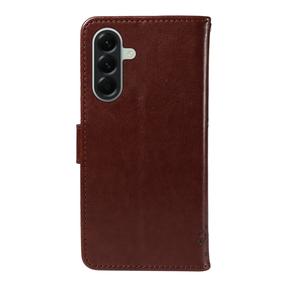 Trees knižkové púzdro na Samsung Galaxy A57 5G - hnedé