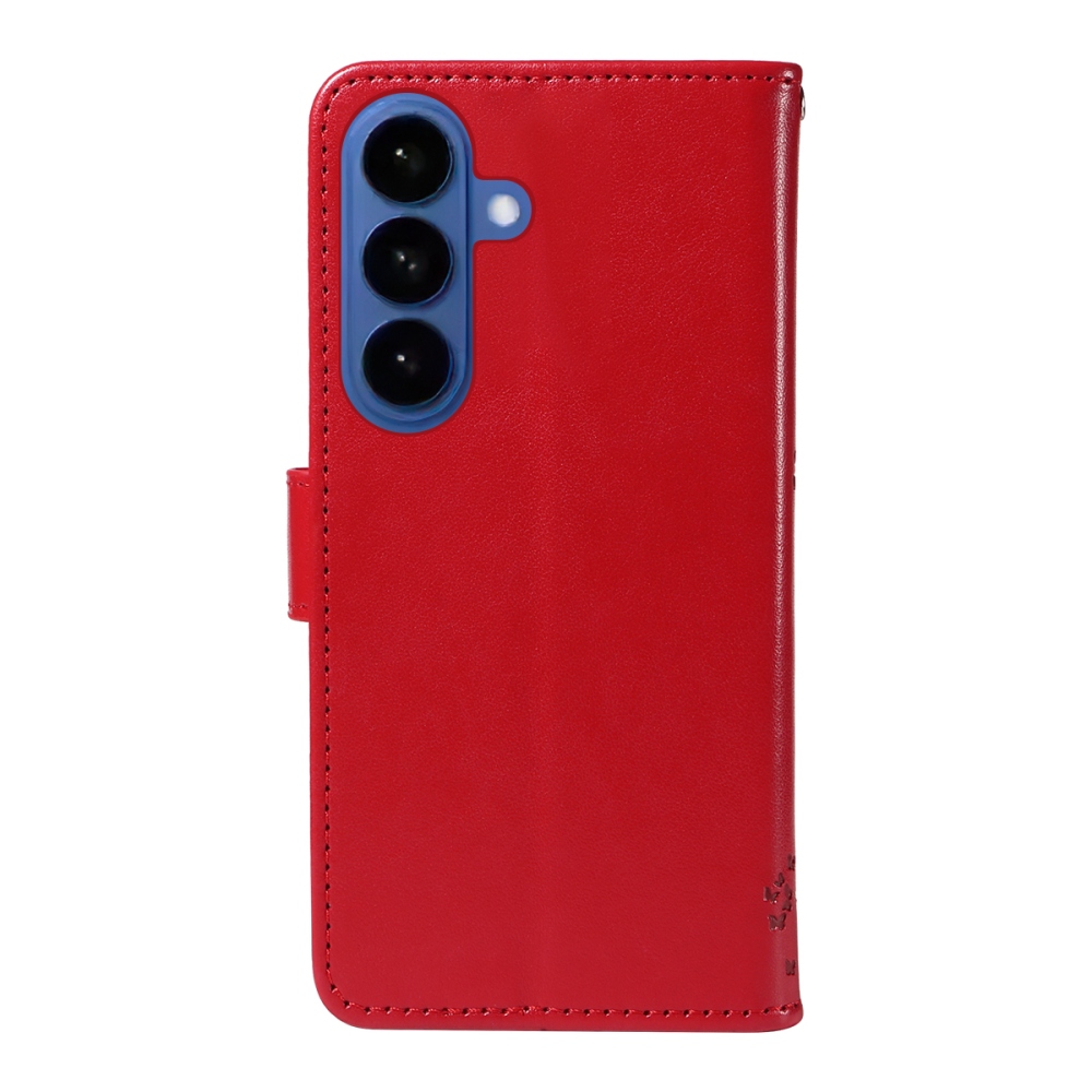 Trees knižkové púzdro na Samsung Galaxy S26+ - červené