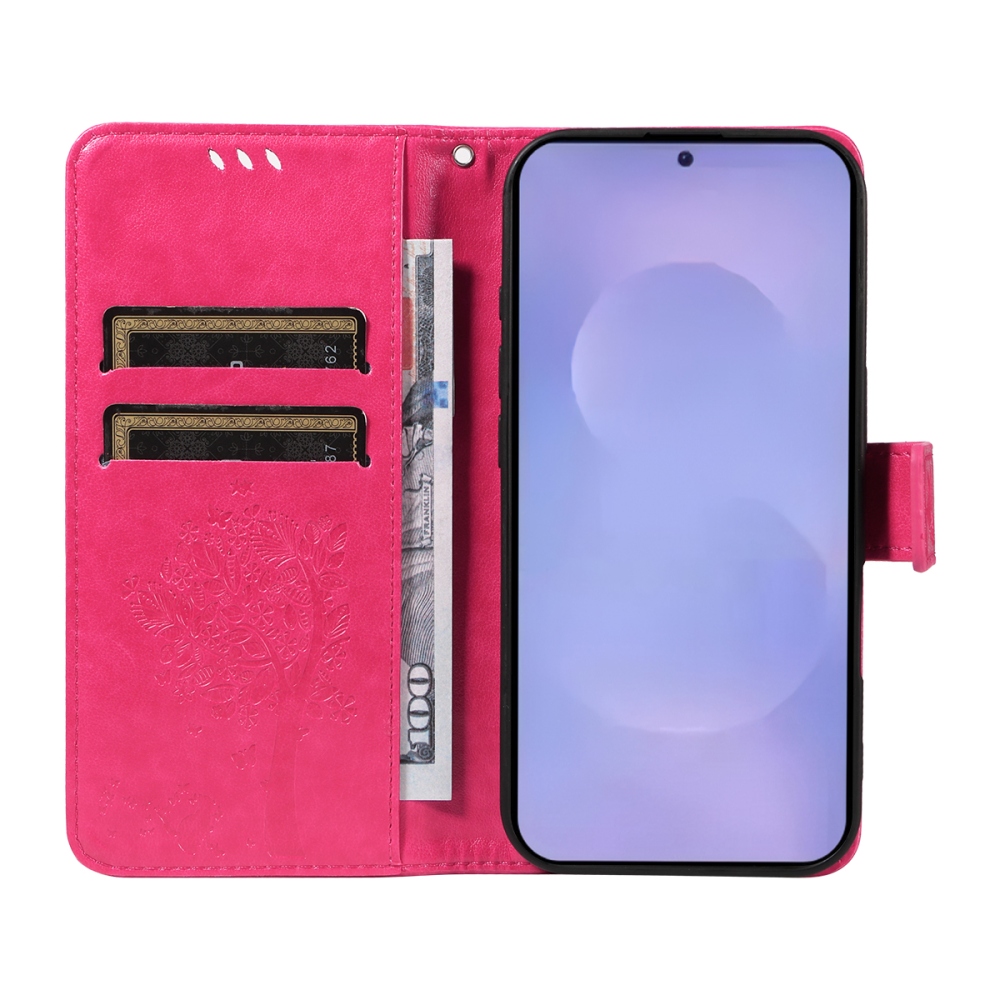 Trees knižkové púzdro na Samsung Galaxy S26+ - rose