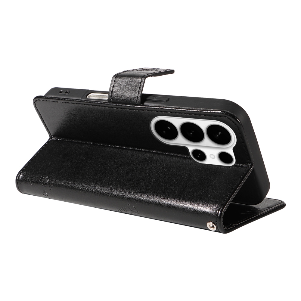 Trees knižkové púzdro na Samsung Galaxy S26 Ultra - čierne