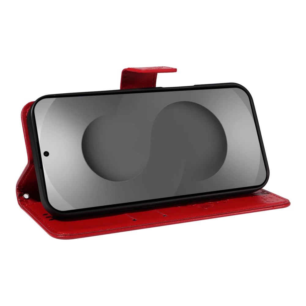 Trees knižkové púzdro na Samsung Galaxy S26 Ultra - červené