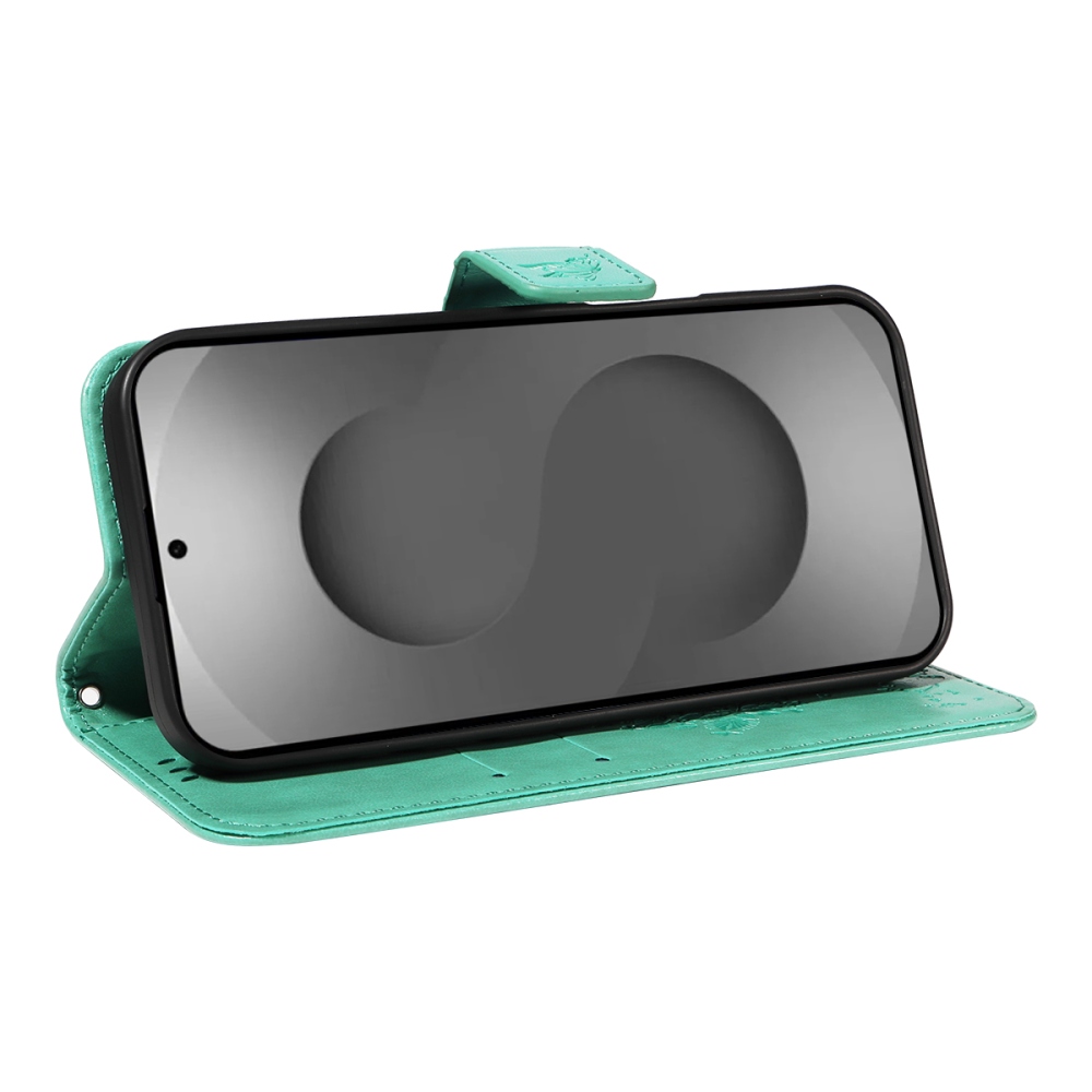 Trees knižkové púzdro na Samsung Galaxy S26 Ultra - modrozelené