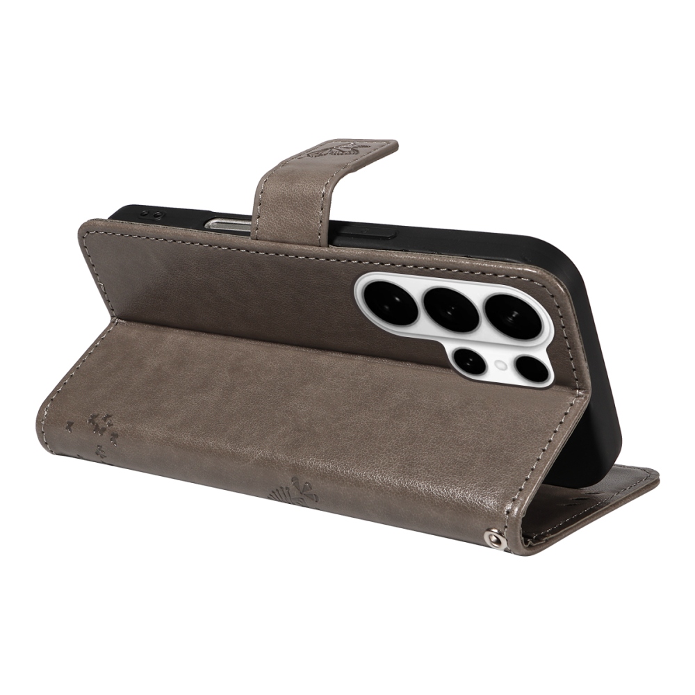 Trees knižkové púzdro na Samsung Galaxy S26 Ultra - šedé