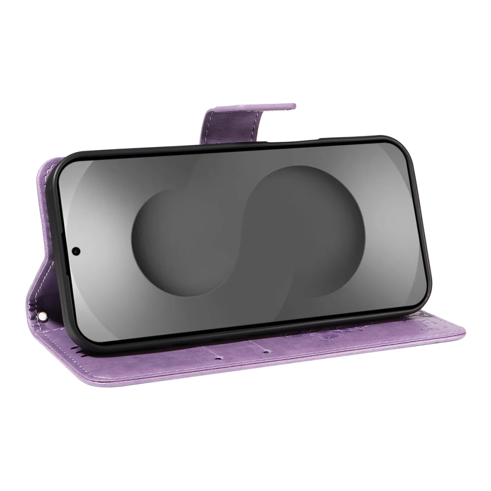 Trees knižkové púzdro na Samsung Galaxy S26 Ultra - svetlofialové