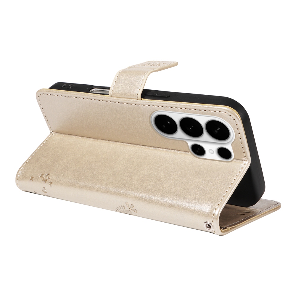 Trees knižkové púzdro na Samsung Galaxy S26 Ultra - zlaté