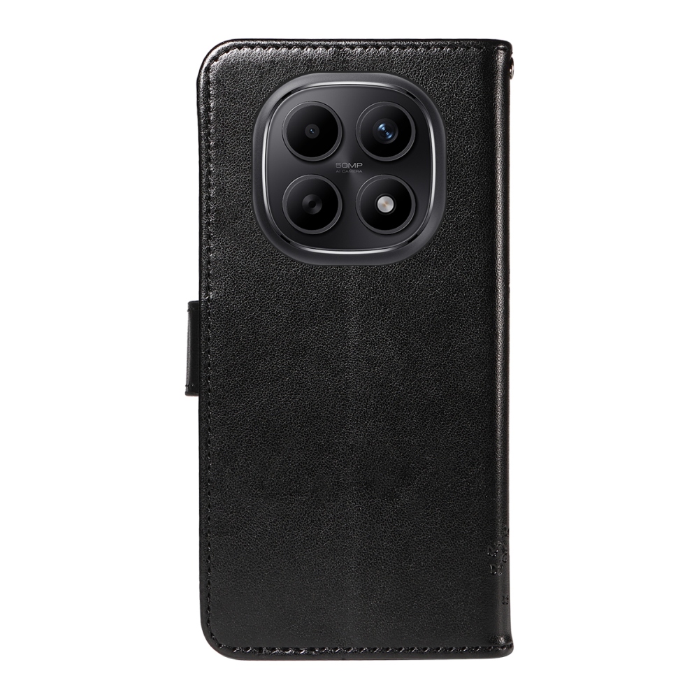 Trees knižkové púzdro na Xiaomi Poco M8 5G/Redmi Note 15 5G/Note 15 4G - čierne