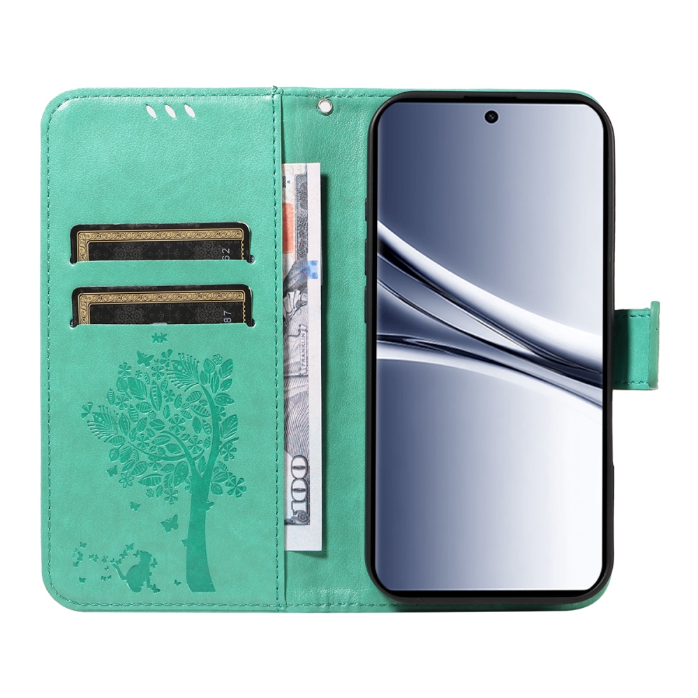 Trees knižkové púzdro na Xiaomi Poco M8 5G/Redmi Note 15 5G/Note 15 4G - modrozelené