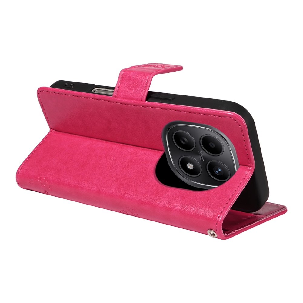 Trees knižkové púzdro na Xiaomi Poco M8 5G/Redmi Note 15 5G/Note 15 4G - rose