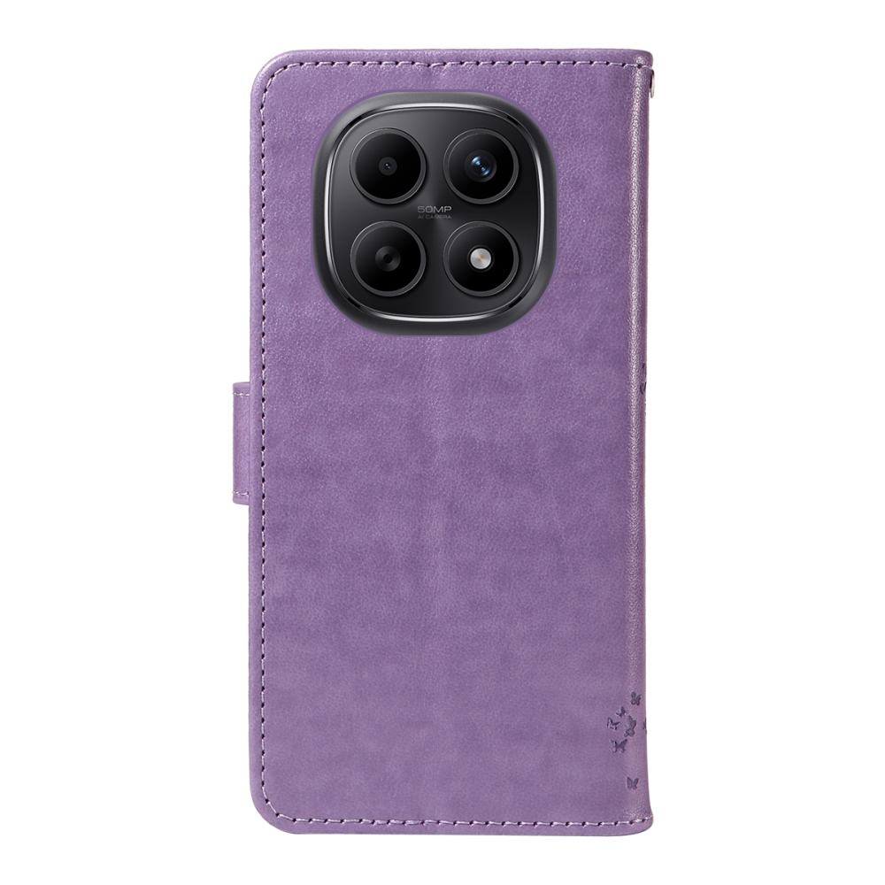 Trees knižkové púzdro na Xiaomi Poco M8 5G/Redmi Note 15 5G/Note 15 4G - svetlofialové