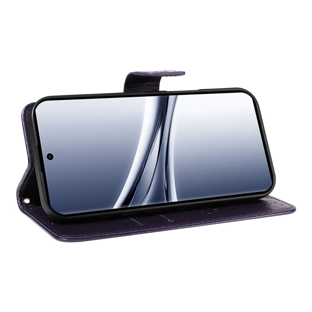 Trees knižkové púzdro na Xiaomi Poco M8 5G/Redmi Note 15 5G/Note 15 4G - tmavofialové