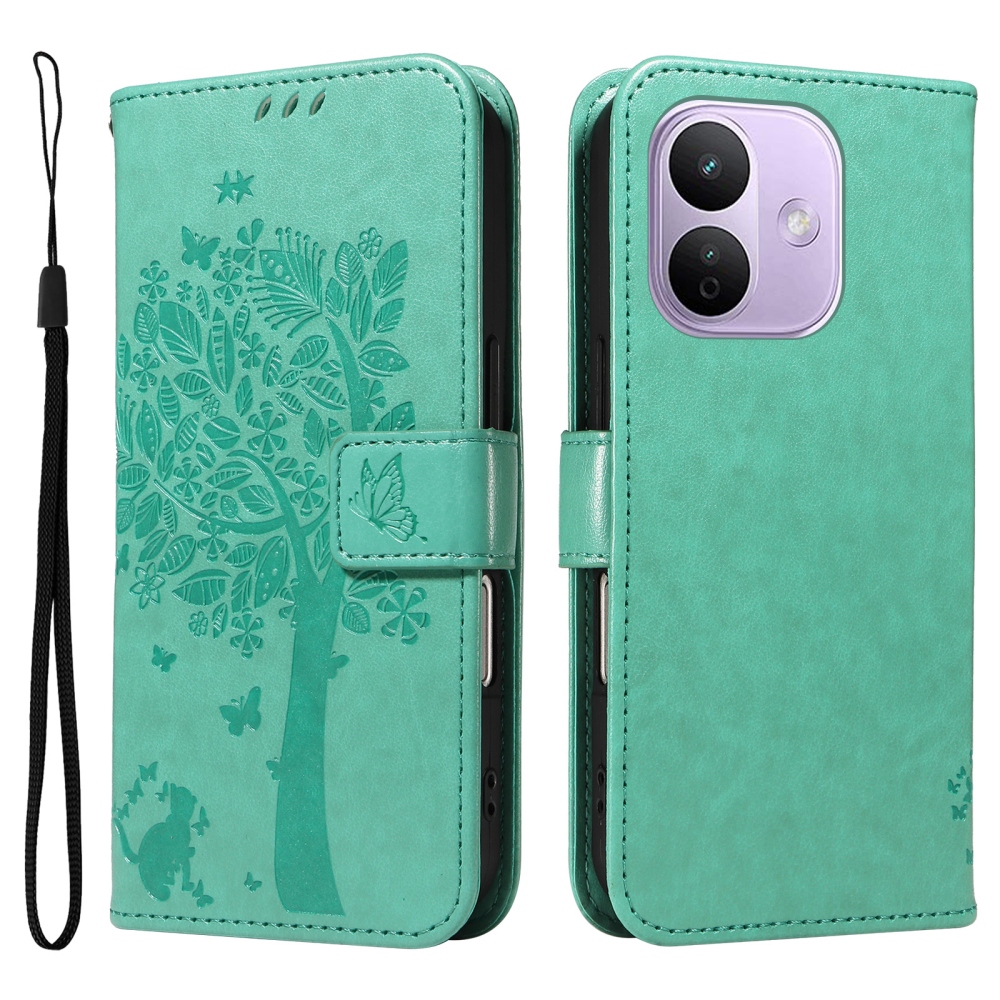 Trees knižkové puzdro na Xiaomi Redmi Note 17 Pro 5G - modrozelené