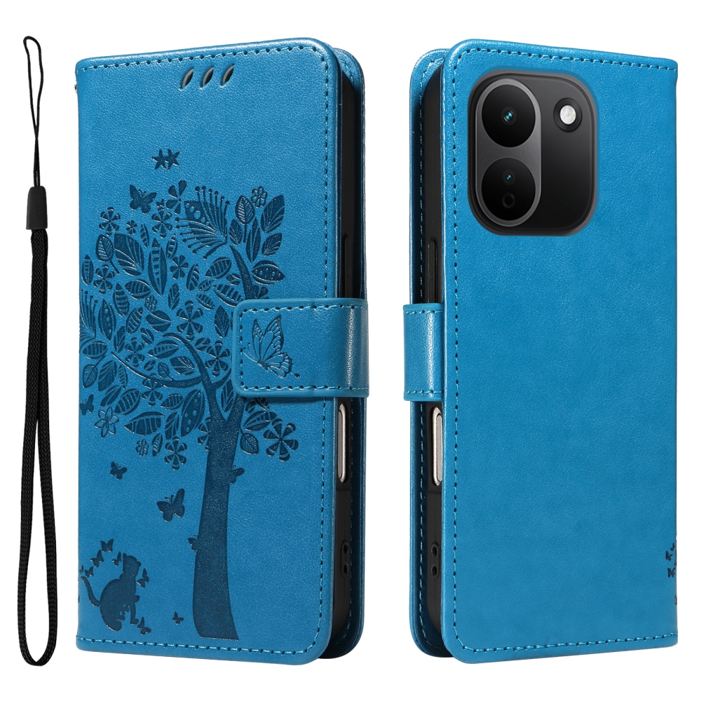 Trees knižkové púzdro na Xiaomi Redmi Note 17 Pro Max 5G - modré