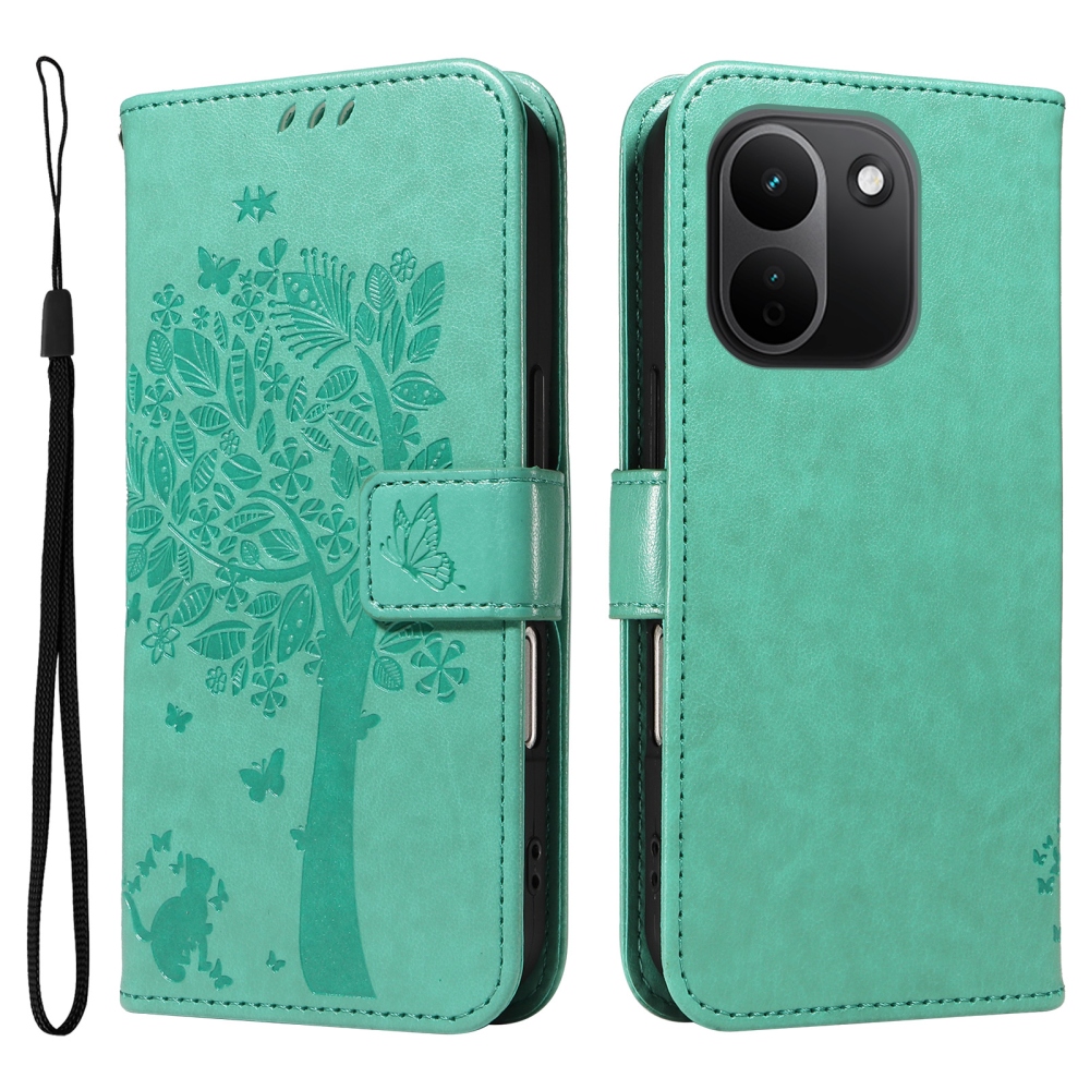 Trees knižkové púzdro na Xiaomi Redmi Note 17 Pro Max 5G - modrozelené