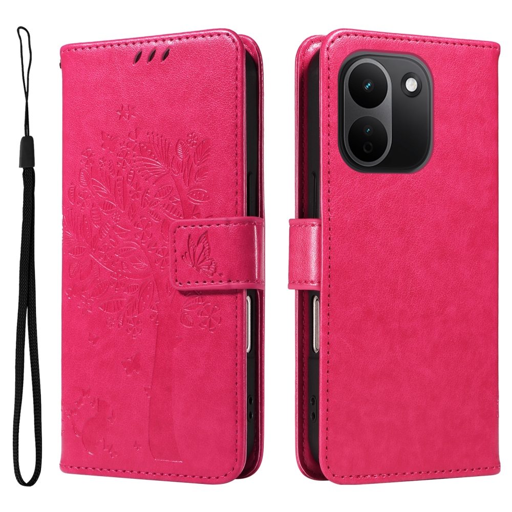 Trees knižkové púzdro na Xiaomi Redmi Note 17 Pro Max 5G - rose