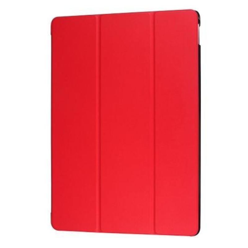 Trifold klopové puzdro na iPad Pro 12.9 2017 - červené